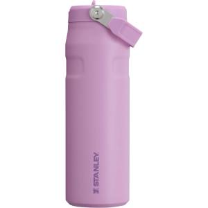STANLEY 1913 Flip Straw Drinking Bottle with Straw 0.7L - Thermal Mug Cools for 10 Hours - Ice Cold for 3 Days - BPA Free - Leakproof - For Drink Holders - Dishwasher Safe - Lilac - 100000143062 (10-13072-083