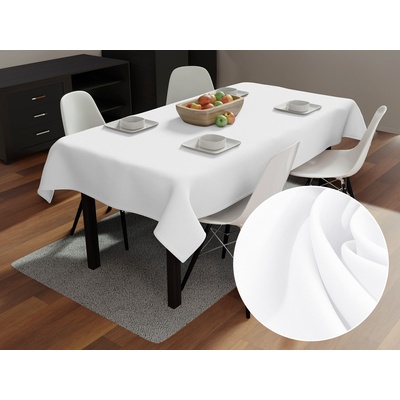 Biante obdélníkový ubrus Rongo RG-045 Bílý 120x160 cm