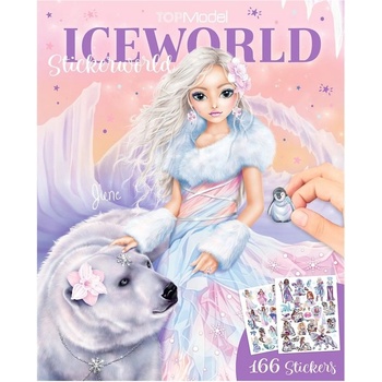 Top Model Kreatívny zošit Stickerworld ICEWORLD