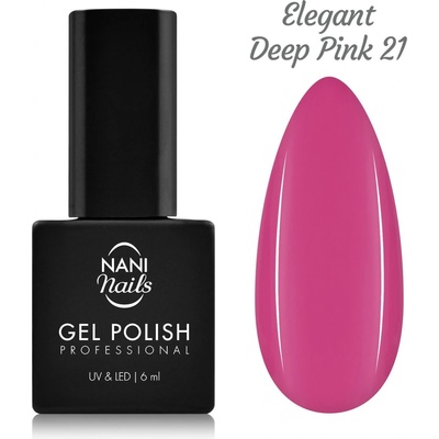 NANI gél lak Elegant Deep Pink 6 ml