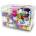 Meliconi Meli Basic Constructor Pink Travel Box 1000 pieces 50082