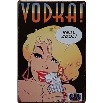 Ceduľa Vodka Real Cool