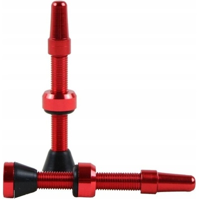 Ventilček bezdušový NEO alu 44mm červený 2ks