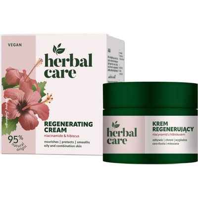 Farmona Natural Cosmetics Laboratory Регенериращ крем за лице с ниацинамид и хибискус Farmona HERBAL CARE (FAHCF982853)