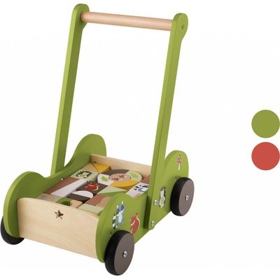 Playtive posuvný vozík zelená