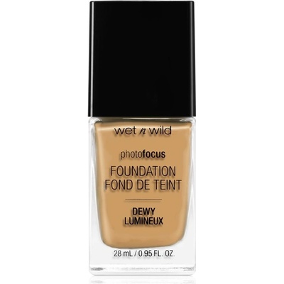 Wet n Wild Photo Focus Dewy vysoce krycí rozjasňující make-up Desert Beige 28 ml