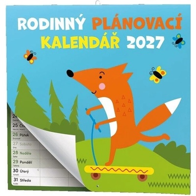 Rodinný plánovací nástěnný 2027