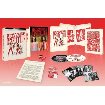Becoming Led Zeppelin Limited Edition 4K Ultra HD + BD Steelbook