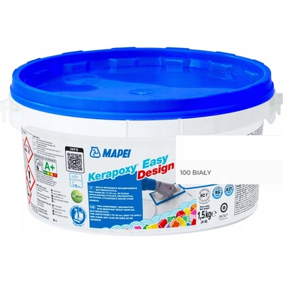 Mapei Kerapoxy Easy Design 1,5 kg bílá – Zbozi.Blesk.cz