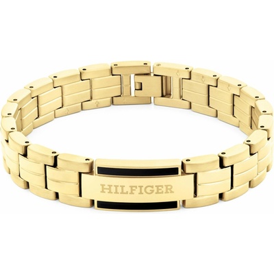 Tommy Hilfiger Pánský náramek z pozlacené oceli Parker 2790601