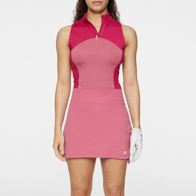 Dámská polokošile J.Lindeberg Tiana Sleeveless Top Rose Wine – Hledejceny.cz