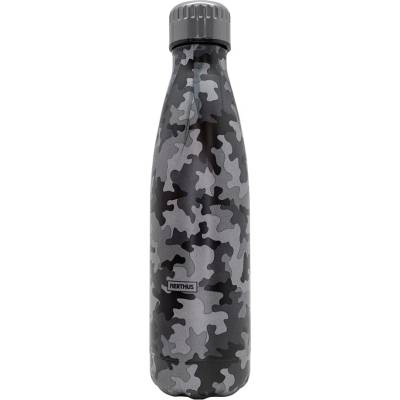 Термос Nerthus - Черен камуфлаж, 500 ml (VB FIH 856)