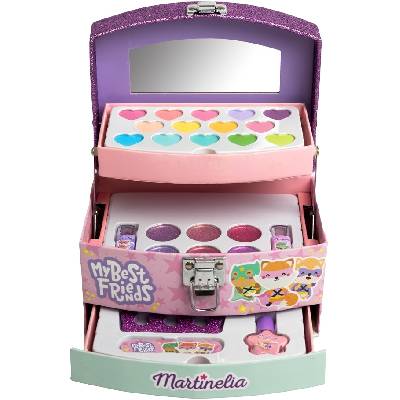 Детски козметичен комплект Martinelia My Best Friends - Куфарче на три нива (MA12041)