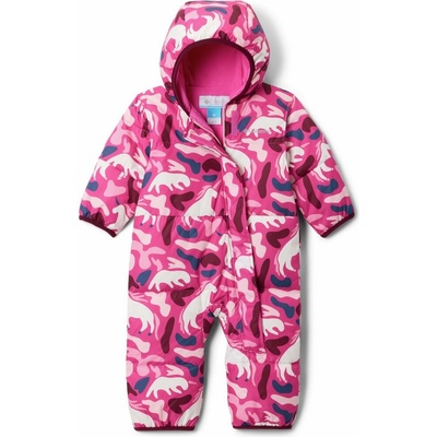 Columbia Snuggly Bunny Bunting Detský Infant Dievčenský Overal Pink Ice Uniflauge Satin Pink