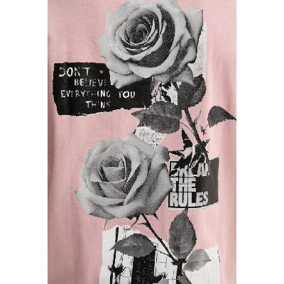 Памучна тениска Desigual ROSA (25SMTK21)