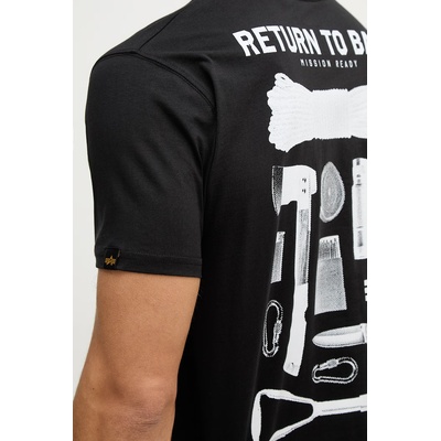 Alpha Industries Памучна тениска Alpha Industries Return To Base (266506)
