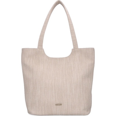 Carmelo shopper kabelka béžová 4342 BEIGE