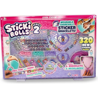 Sticki Rolls Серия 2 Бижута Направи си Сам с 320 стикера