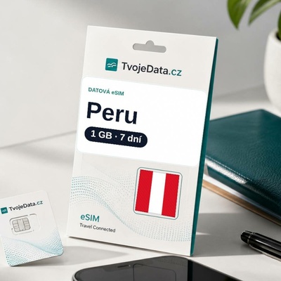 eSIM Peru 1 GB / 7 dní - Peru 8F1303