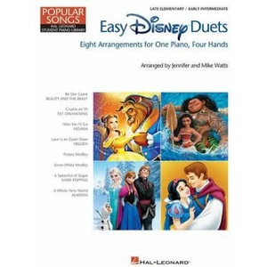 Easy Disney Duets - Popular Songs Series: Nfmc 2020-2024 Selection Late Elementary/Early Intermediate Level | Hal Leonard Corp, Mike Watts, Jennifer Watts (ISBN: 9781540001214)