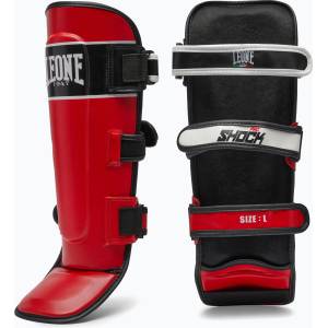 LEONE 1947 Протектор за пищял и стъпало LEONE 1947 Shock Pro shin and foot protector rosso/red