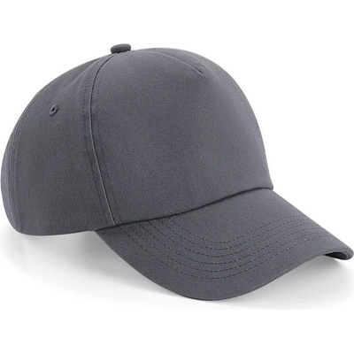 Beechfield | B25 5 panelová "Authentic" sivá graphite