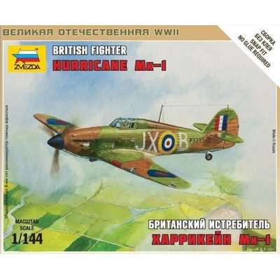 Zvezda Hawker Hurricane Mk.I 1:144