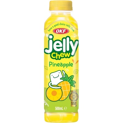 OKF Jelly Chew Pineapple Drink 500 ml