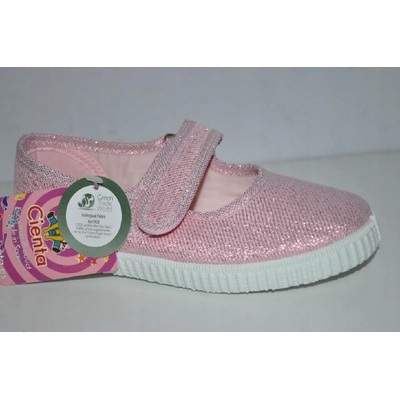 Cienta detské balerínkové papučky 56-013-42 ružové