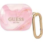 Guess GUA3UNMP калъф за AirPods 3, розов, Marble Collection (GUA3UNMP)