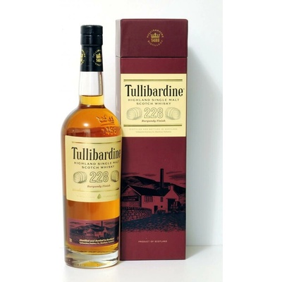 Tullibardine 228 Burgundy Cask Finish 43% 0,7 l (karton)