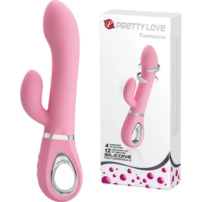 Въртящ се вибратор, луксозна изработка, 19, 6см. - Ternence Pink (DEBRA01147)