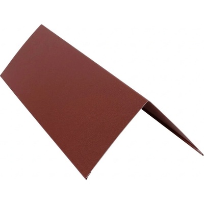 Protec hrebenáč pozink 14 cm 46-60° RAL 3009 Oceľovo červená mat 3 m