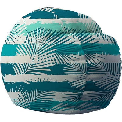 PUFRELAX Барбарон 400л. Matusalem, Exotic Shade, Перящ се калъф, Подходящ за деца, Пълнеж с микс от мемори пяна и дунапрен, принт (PUF-M-M-PTM-EXS)