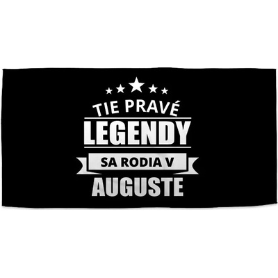 Sablio Uterák Tie pravé legendy sa rodia v auguste 50 x 100 cm