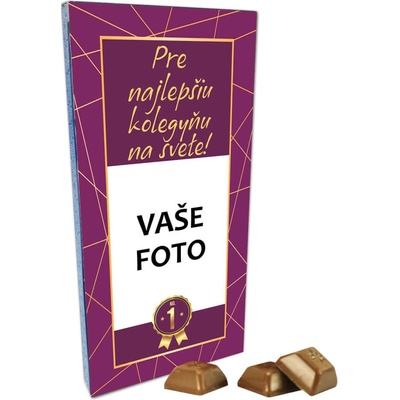FOTOPOŠTA Najlepšia kolegyňa s fotkou horká čokoláda 100 g