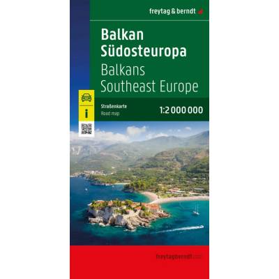 Balkán – Juhovýchodná Európa 1: 2 000 000 Freytag&Berndt