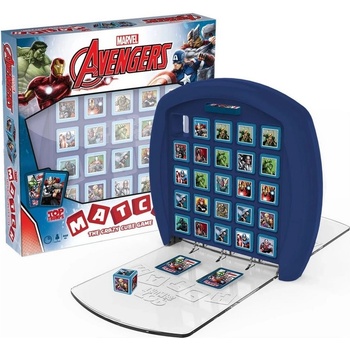 Winning Moves Настолна игра Winning Moves - Top Trumps Match, Отмъстителите на Марвел (WM27496)
