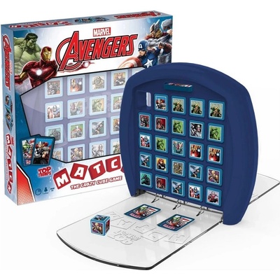 Winning Moves Настолна игра Winning Moves - Top Trumps Match, Отмъстителите на Марвел (WM27496)