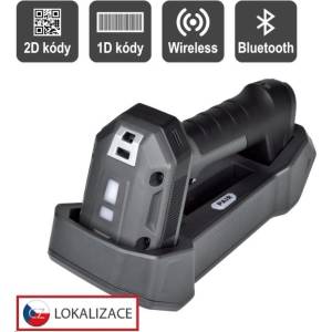 VIRTUOS EHE0018 CCD 2D индустриален безжичен четец HW-857, USB, тъмносив (EHE0018)