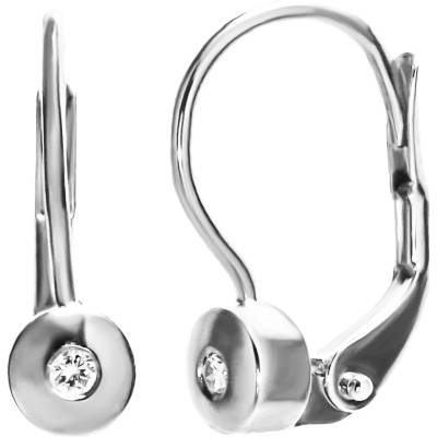 Blink-Blink Klasické náušnice s diamantmi biele zlato 0.04 ct 3224BDG
