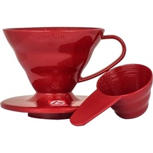 Hario Dripper V60-01 Plastic Red