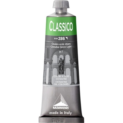 Maimeri Classico Маслена боя Cinnabar Green Light 60 ml 1 бр (M0306286)