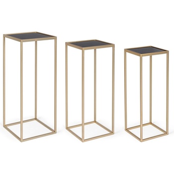 Bizzotto Nucleos ЗЛАТЕН КОМПЛЕКТ 3 ХОЛНИ МАСИ - КВАДРАТНИ (0740383)