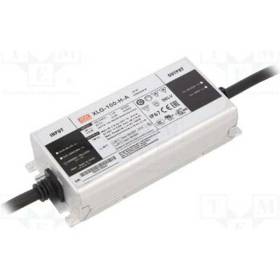 MEAN WELL XLG-100-H-A Napájecí zdroj: spínaný; LED; 100W; 27÷56VDC; 0,875÷2,78A; IP67