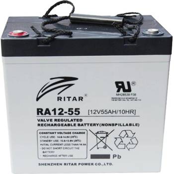Ritar Оловна батерия RITAR (EV12-55), AGM, 12V, 55Ah, За електриче (RITAR-EV12-55)