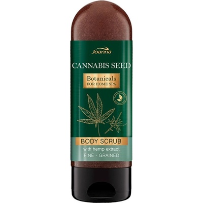 Joanna Cannabis Seed Body Scrub hydratačný telový peeling 200 ml