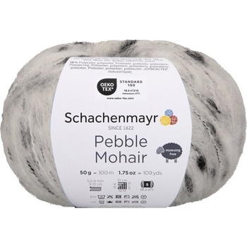 Schachenmayr Pebble Mohair 00002 Cream Плетива прежда (9807016-00002)