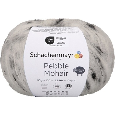 Schachenmayr Pebble Mohair 00002 Cream Плетива прежда (9807016-00002)