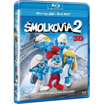 Šmoulové 2 2D+3D BD